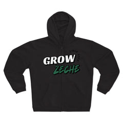 Grow Zeche Community Unisex Kapuzen-Sweatshirt mit Reißverschluss – Dein Wohlfühl-Begleiter für jede Gelegenheit