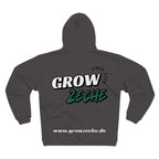 Grow Zeche Community Unisex Kapuzen-Sweatshirt mit Reißverschluss – Dein Wohlfühl-Begleiter für jede Gelegenheit