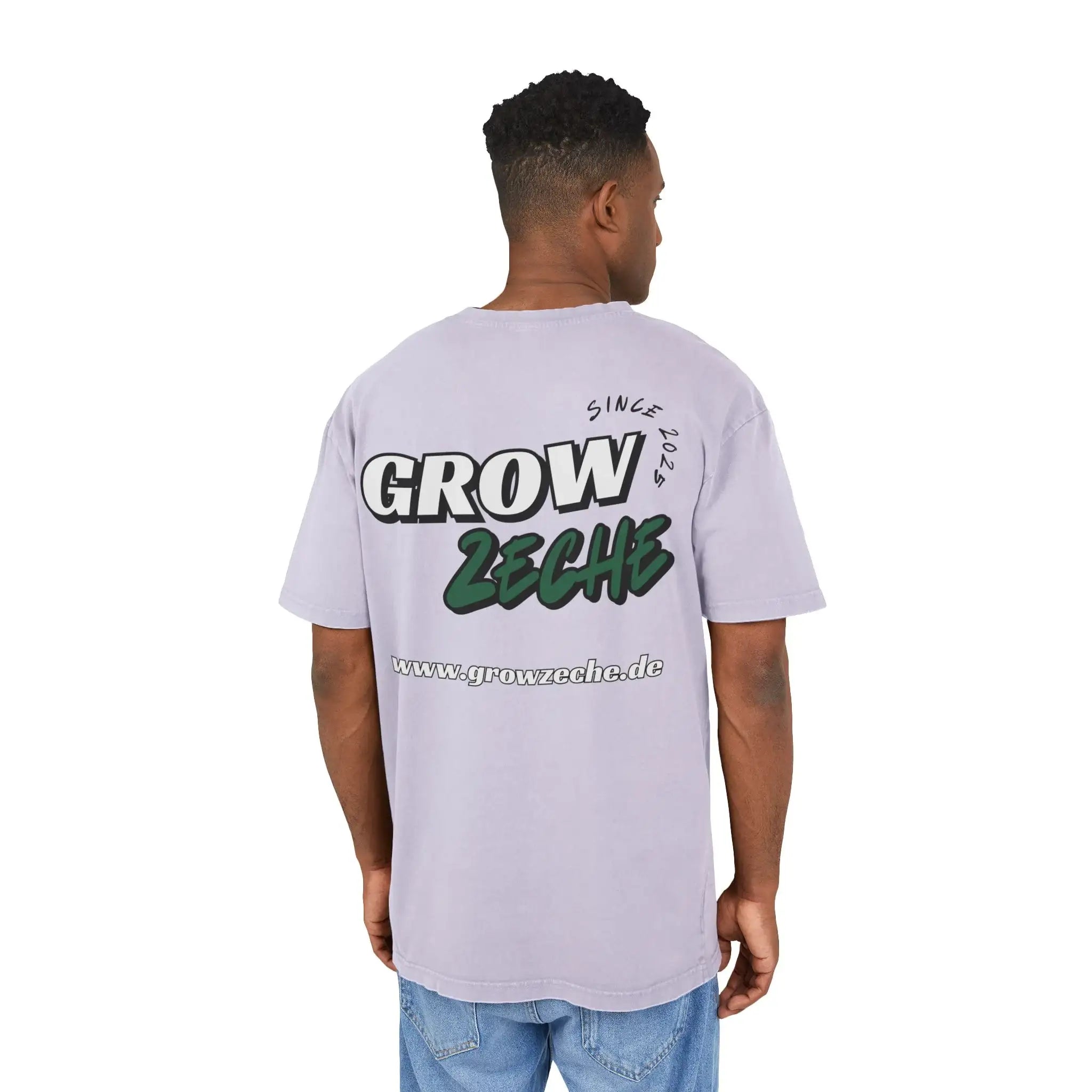 Grow Zeche Community Acid Wash Oversize T-Shirt – Dein Statement für Komfort und Style