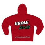 Grow Zeche Community Unisex Kapuzen-Sweatshirt mit Reißverschluss – Dein Wohlfühl-Begleiter für jede Gelegenheit