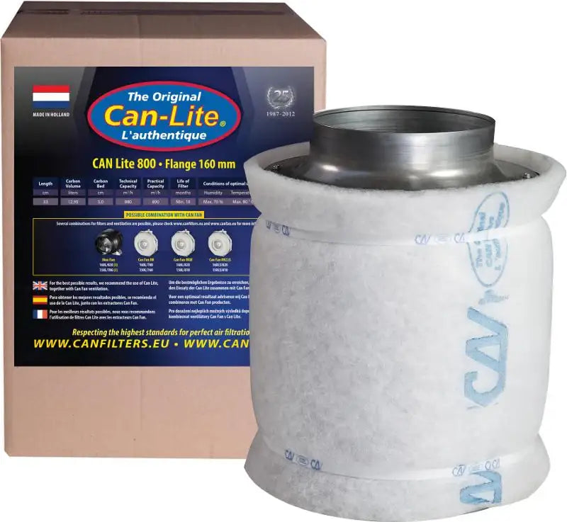 Can Lite Filter 800m³/h Ø160mm Main image