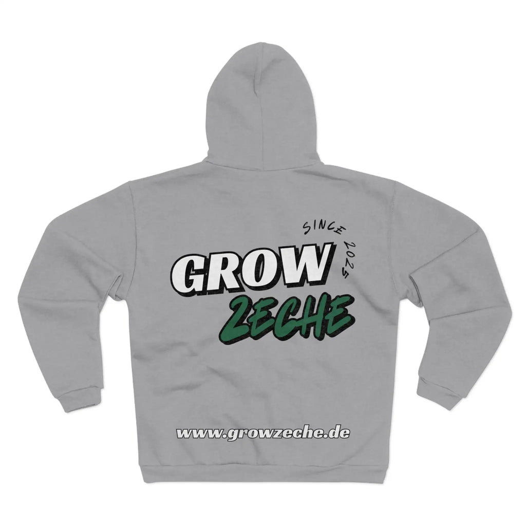 Grow Zeche Community Unisex Kapuzen-Sweatshirt mit Reißverschluss – Dein Wohlfühl-Begleiter für jede Gelegenheit