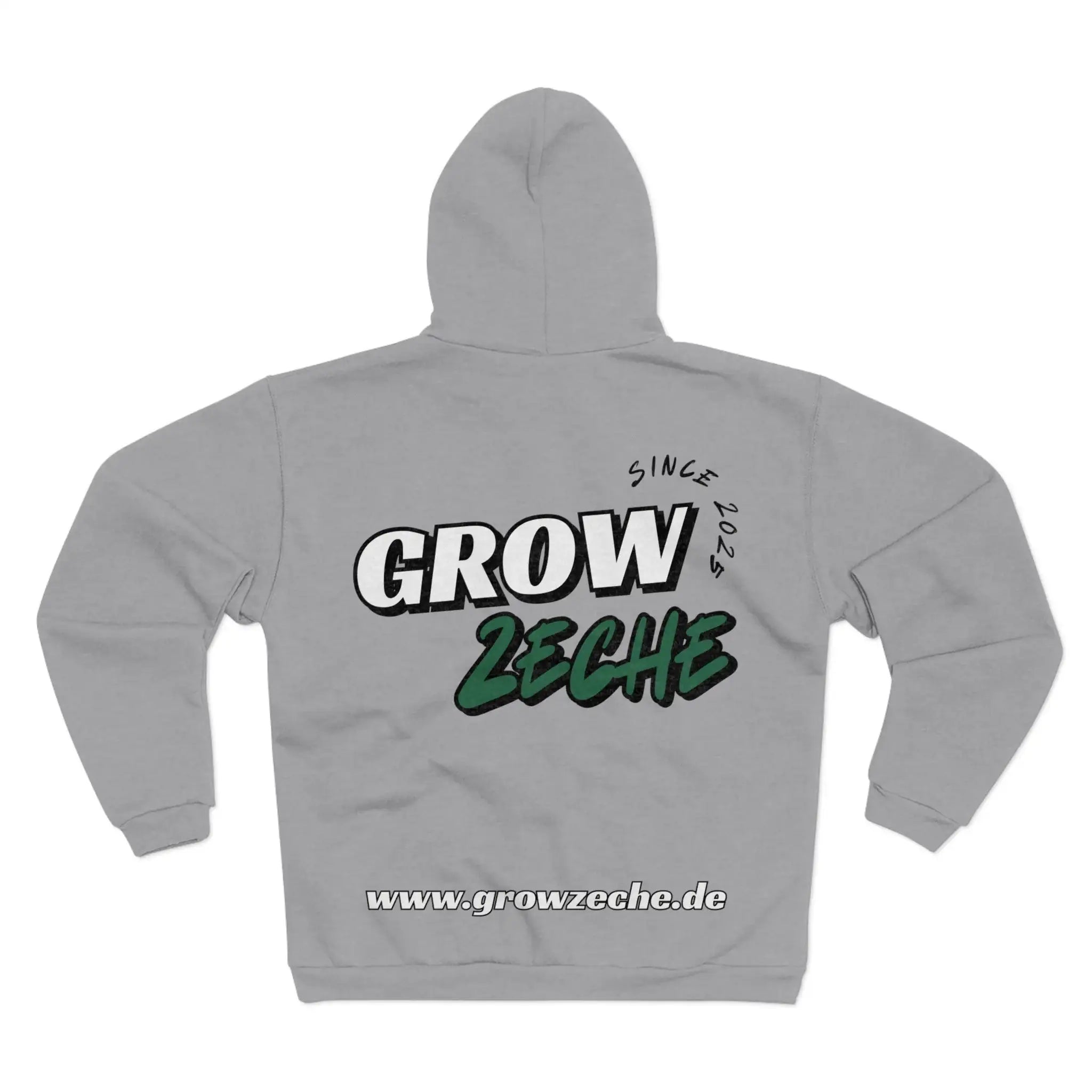 Grow Zeche Community Unisex Kapuzen-Sweatshirt mit Reißverschluss – Dein Wohlfühl-Begleiter für jede Gelegenheit