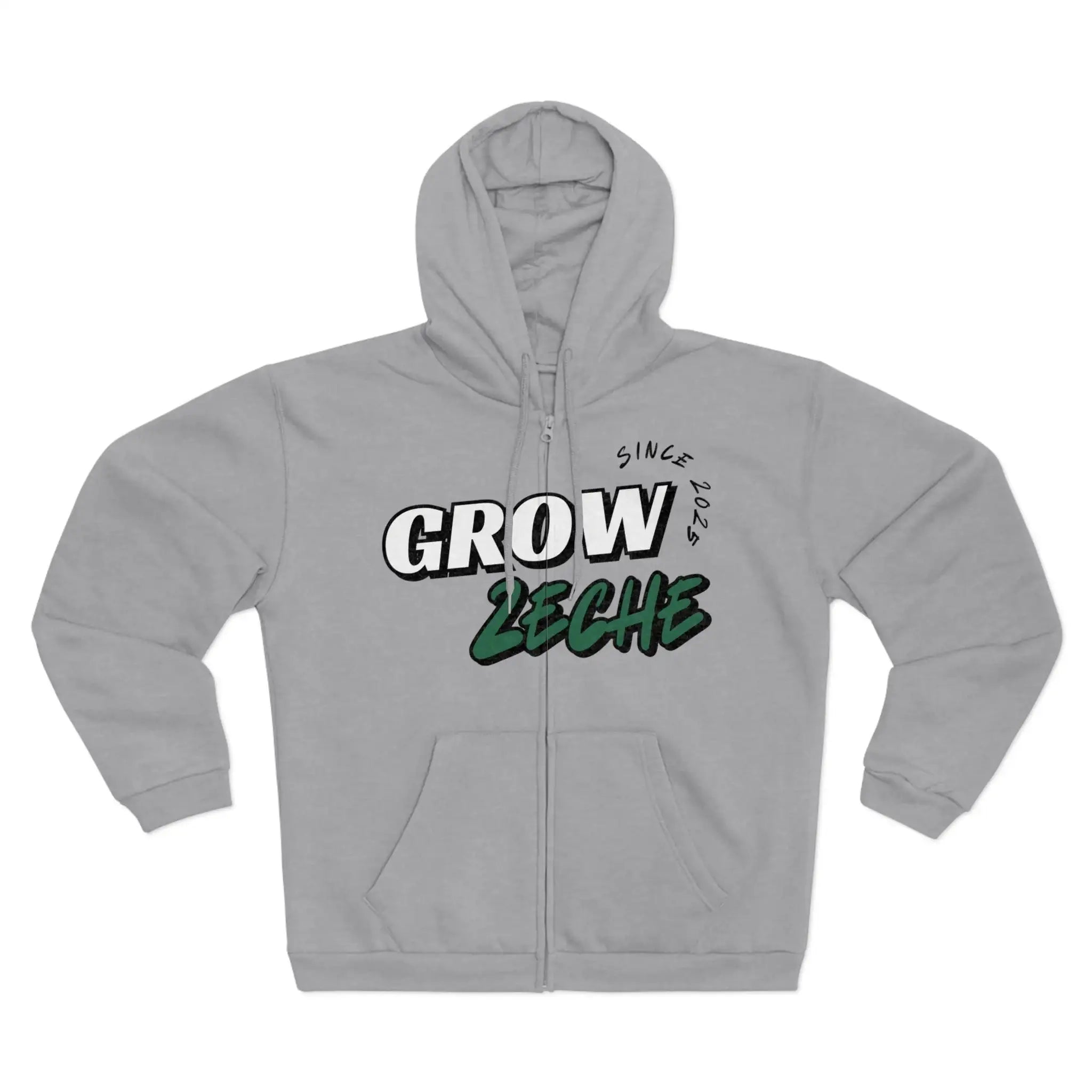 Grow Zeche Community Unisex Kapuzen-Sweatshirt mit Reißverschluss – Dein Wohlfühl-Begleiter für jede Gelegenheit Hauptbild