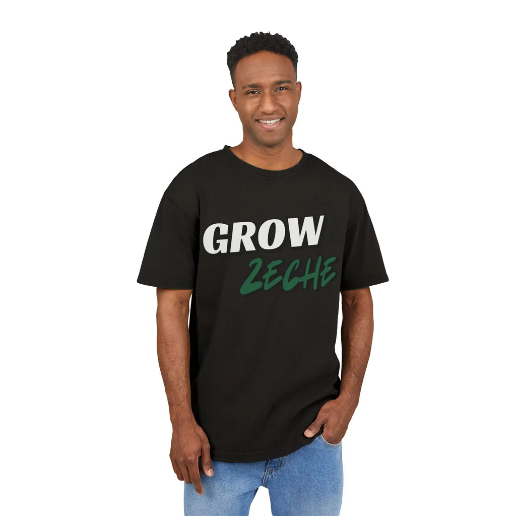 Grow Zeche Community Acid Wash Oversize T-Shirt – Dein Statement für Komfort und Style