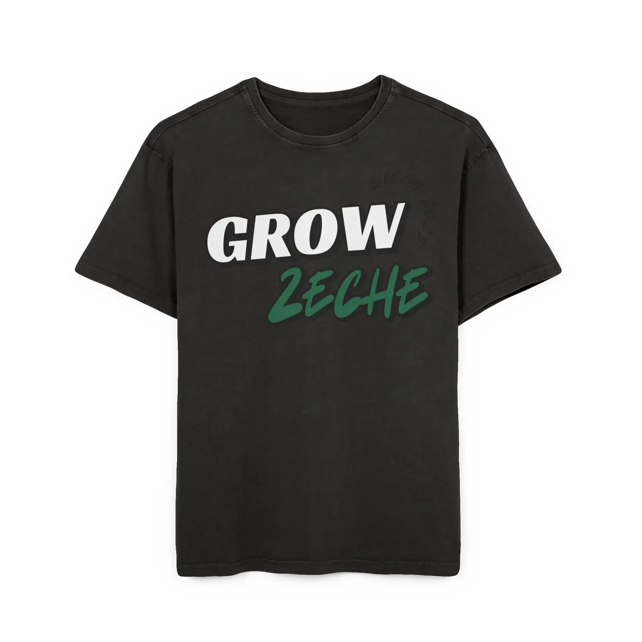 Grow Zeche Community Acid Wash Oversize T-Shirt – Dein Statement für Komfort und Style Hauptbild