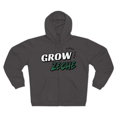 Grow Zeche Community Unisex Kapuzen-Sweatshirt mit Reißverschluss – Dein Wohlfühl-Begleiter für jede Gelegenheit