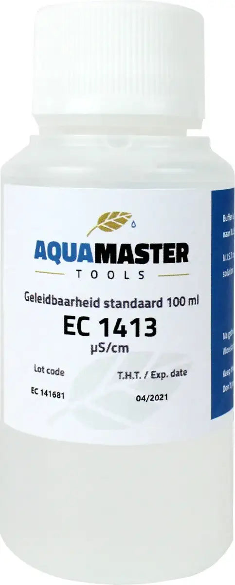 Aqua Master Tools Eichflüssigkeit 1413µS 100ml Flasche